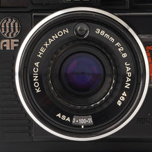 画像をギャラリービューアに読み込む, コニカ Konica AUTO FOCUS C35 AF / HEXANON 38mm F2.8

