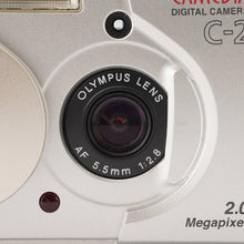 画像をギャラリービューアに読み込む, オリンパス Olympus CAMEDIA C 2 コンパクトデジタルカメラ  / Olimpus Lens 5.5mm F 2.8
