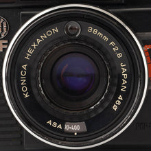 画像をギャラリービューアに読み込む, コニカ Konica AUTO FOCUS C35 AF / HEXANON 38mm F2.8

