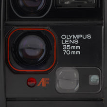 画像をギャラリービューアに読み込む, オリンパス Olympus AF-1 TWIN QUARTZ DATE / TELE 35mm WIDE 70mm
