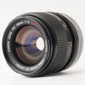 Canon FD 28mm f/2 S.S.C. FD Mount