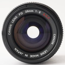 Load image into Gallery viewer, Canon FD 28mm f/2 S.S.C. FD Mount
