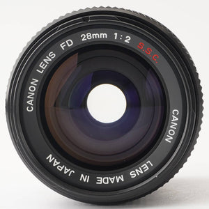 Canon FD 28mm f/2 S.S.C. FD Mount