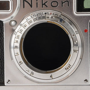 Nikon S2 35mm Rangefinder Film Camera / Nikon NIKKOR-H.C 50mm F2