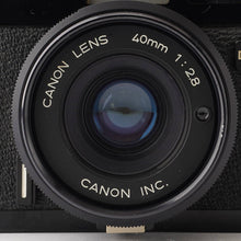 画像をギャラリービューアに読み込む, キヤノン Canon A35 Datelux 35mmレンジファインダーフイルムカメラ / Canon Lens 40mm F2.8
