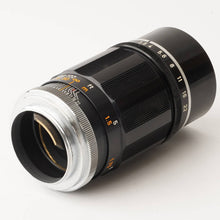 画像をギャラリービューアに読み込む, キヤノン Canon 135mm F3.5 ライカ L39 マウント
