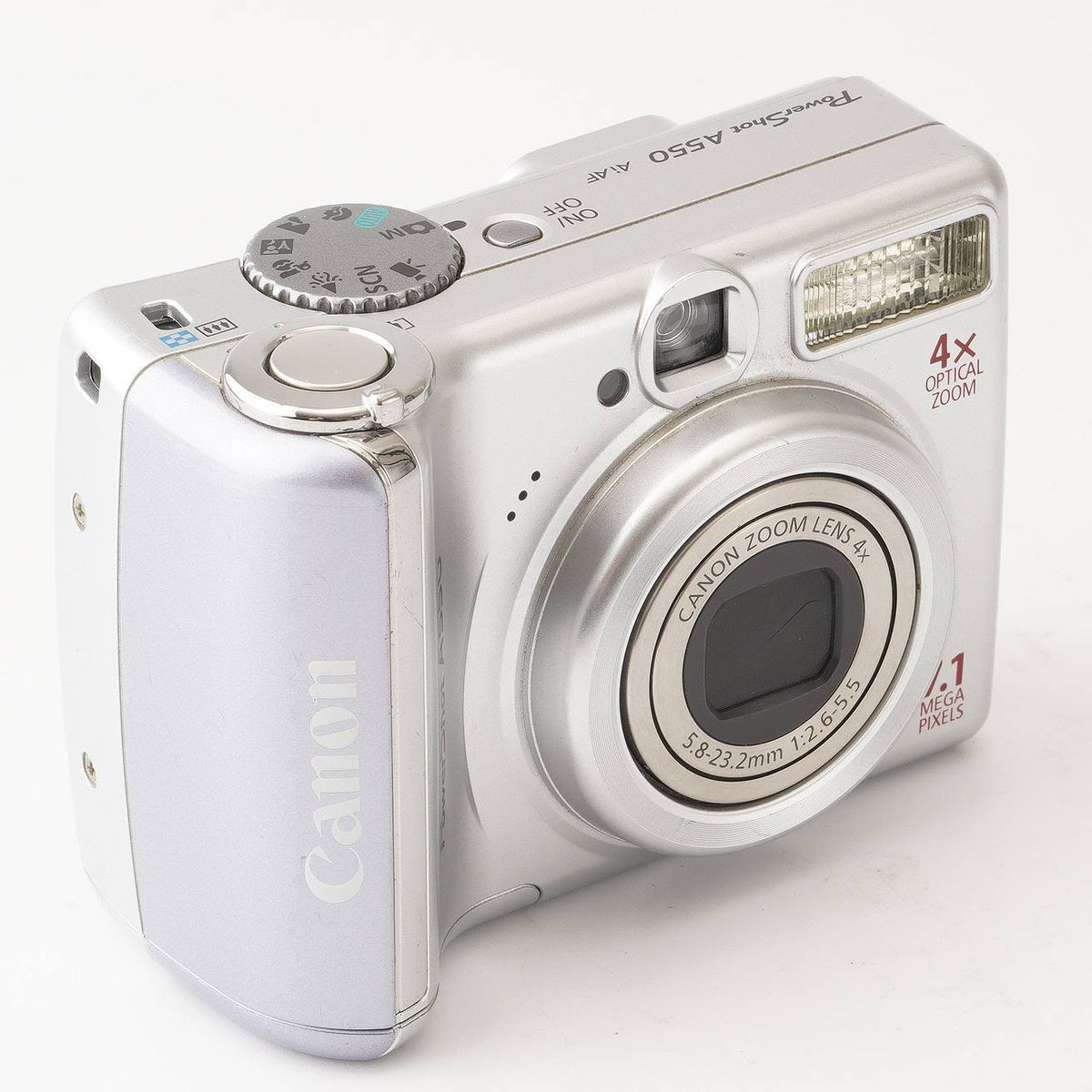 Canon PowerShot A550 / Canon Zoom Lens 4X 5.8-23.2mm f/2.6-5.5