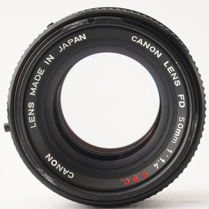 Canon FD 50mm f/1.4 S.S.C