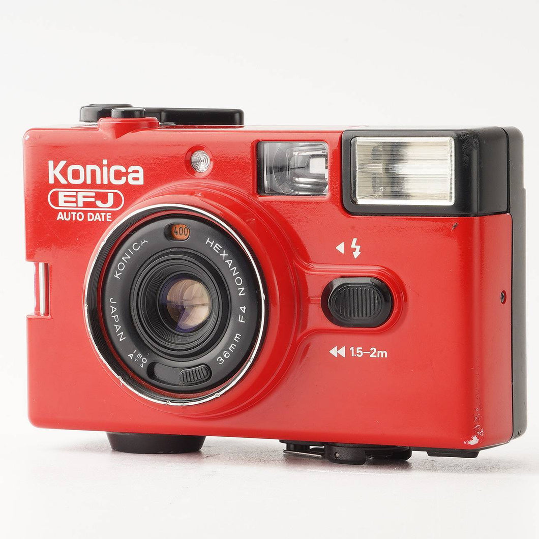 Konica EFJ AUTO DATE 35mm Point And Shoot Film Camera / HEXANON 36mm f/4