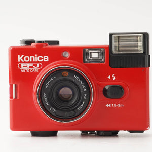 Konica EFJ AUTO DATE 35mm Point And Shoot Film Camera / HEXANON 36mm f/4