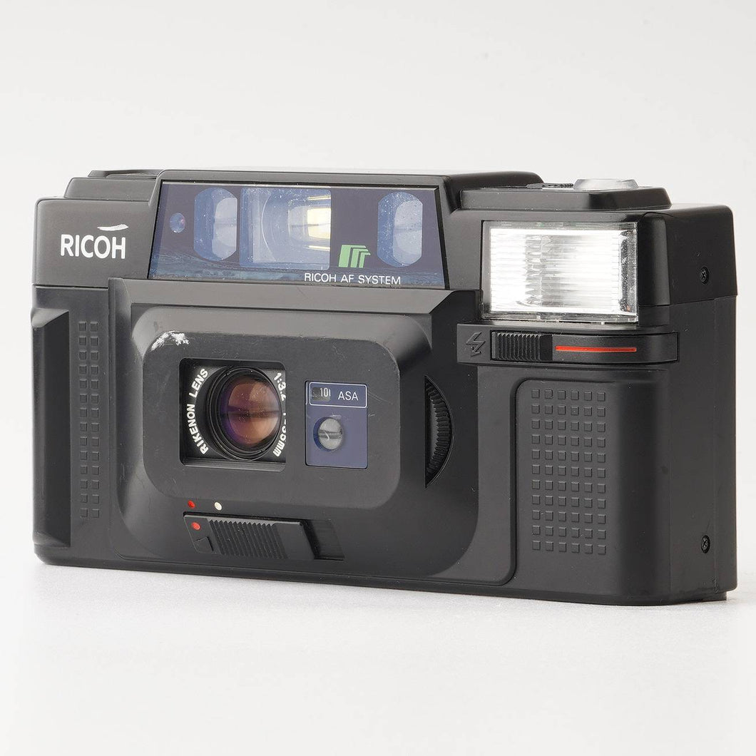 Ricoh FF-3 AF / RIKENON 35mm f/3.2 35mm Point And Shoot Film Camera