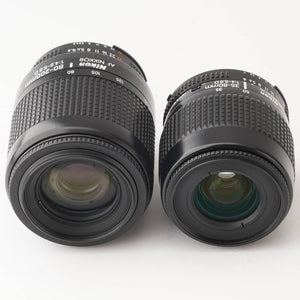 ニコン Nikon AF Nikkor 80-200mm F4.5-5.6 D / Nikon AF Nikkor 35-80mm F4-5.6 D