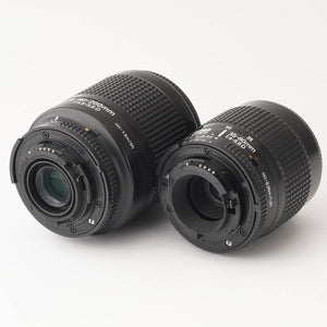 ニコン Nikon AF Nikkor 80-200mm F4.5-5.6 D / Nikon AF Nikkor 35-80mm F4-5.6 D