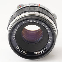 Load image into Gallery viewer, Olympus F.Zuiko Auto-S 38mm f/1.8
