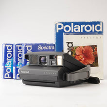 画像をギャラリービューアに読み込む, ポラロイド Polaroid Spectra / 125mm F10 インスタントカメラ フィルム3本付き
