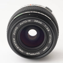 Load image into Gallery viewer, Olympus OM-SYSTEM Zuiko Auto-W 28mm f/2.8 OM Mount
