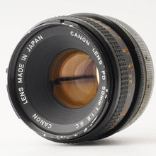 Load image into Gallery viewer, Canon FD 50mm f/1.8 S.C. FD Mount
