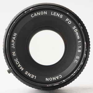 Canon FD 50mm f/1.8 S.C. FD Mount