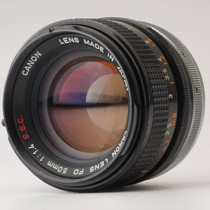 Canon FD 50mm f/1.4 S.S.C. FD Mount