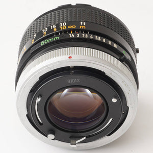 Canon FD 50mm f/1.4 S.S.C. FD Mount