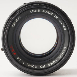 Canon FD 50mm f/1.4 S.S.C. FD Mount