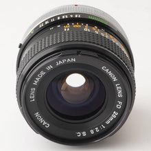 Load image into Gallery viewer, Canon FD 28mm f/2.8 S.C. FD Mount
