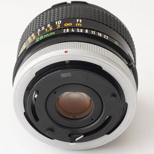 Canon FD 28mm f/2.8 S.C. FD Mount