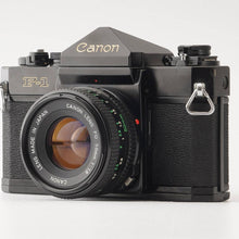 Load image into Gallery viewer, Canon F-1 Earlier Model / FD 50mm f/1.8 35mm SLR Film Camera
