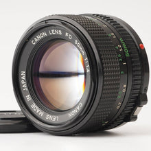 Load image into Gallery viewer, Canon New FD 50mm f/1.4 FD mount
