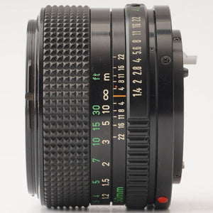 Canon New FD 50mm f/1.4 FD mount