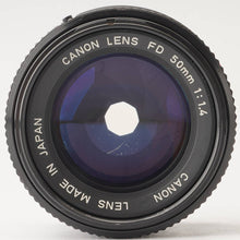 Load image into Gallery viewer, Canon New FD 50mm f/1.4 FD mount
