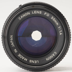 Canon New FD 50mm f/1.4 FD mount