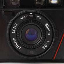 Load image into Gallery viewer, Nikon L35 AD / Nikon Lens 35mm f/2.8 35mm Point And Shoot Film Camera
