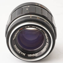 Load image into Gallery viewer, Tokyo Kogaku Topcor-S 50mm f/2 Leica L39 mount
