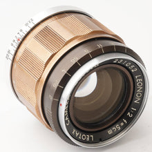 Load image into Gallery viewer, Leotax LEONON 50mm f/2 Leica L39 Mount
