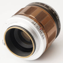 Load image into Gallery viewer, Leotax LEONON 50mm f/2 Leica L39 Mount
