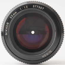 Load image into Gallery viewer, Nikon Ai NIKKOR 55mm f/1.2
