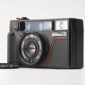 Nikon L35 AD / Nikon Lens 35mm f/2.8 35mm Point And Shoot Film Camera