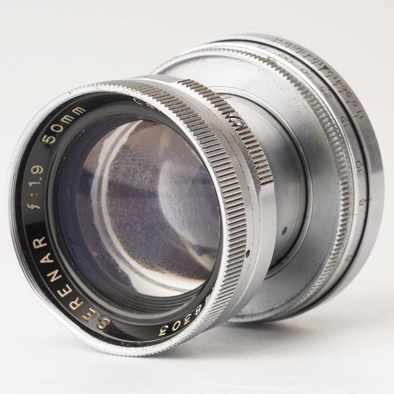 キヤノン初の開放F値2を切ったレンズ「Serenar 50mm F1.9」は