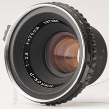 Load image into Gallery viewer, Nikon NIKKOR-P 75mm f/2.8 for Zenza Bronica S2
