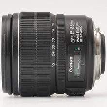 Load image into Gallery viewer, Canon ZOOM LENS EF-S 15-85mm f/3.5-5.6 IS USM
