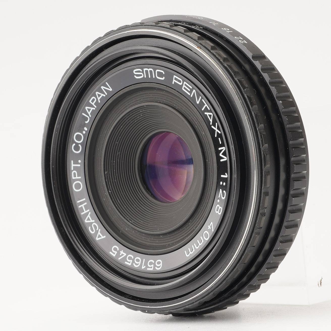 【パンケーキ級】動作◎ SMC PENTAX-M 35mm F2.8 144 パンケーキ級】動作◎ SMC PENTAX-M 35mm F2.8 144 パンケーキ級