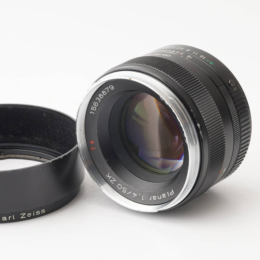 Carl Zeiss Planar 50mm F1.4 ZK ペンタックス Kマウント – Natural Camera / ナチュラルカメラ