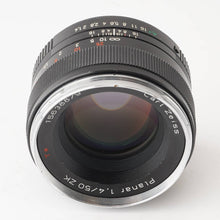 Load image into Gallery viewer, Carl Zeiss Planar 50mm f/1.4 ZK for Pentax K mount
