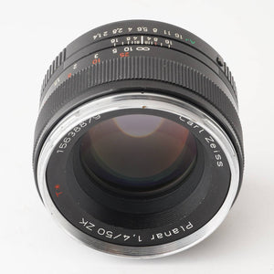 Carl Zeiss Planar 50mm f/1.4 ZK for Pentax K mount