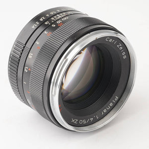 Carl Zeiss Planar 50mm f/1.4 ZK for Pentax K mount