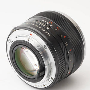 Carl Zeiss Planar 50mm f/1.4 ZK for Pentax K mount