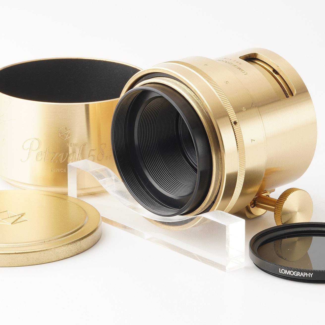Lomography New Petzval 58mm F1.9 Bokeh Control ニコン用 – Natural