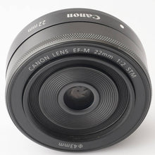 Load image into Gallery viewer, Canon Lens EF M 22mm f/2 STM Canon EF M Mount
