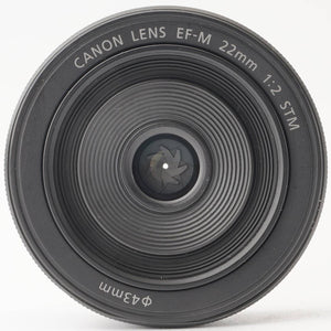 Canon Lens EF M 22mm f/2 STM Canon EF M Mount